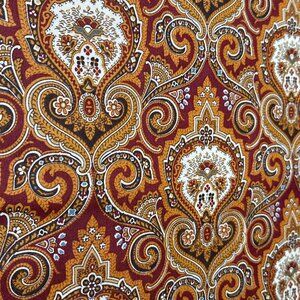 Vintage-Style Jo Morton Andover Fabrics Paisley Cotton Fabric 19 inches x 44" Bu